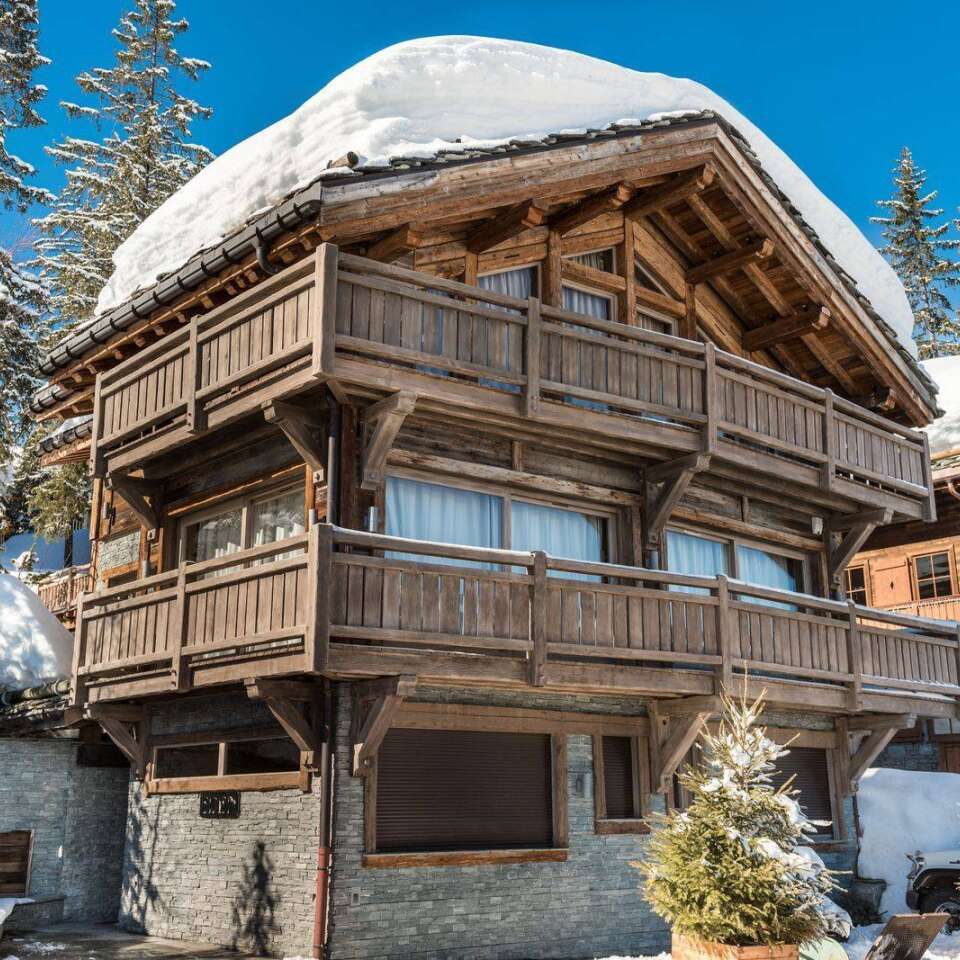 luxury Chalet Orme for weekly rentals in Courchevel, French Alps