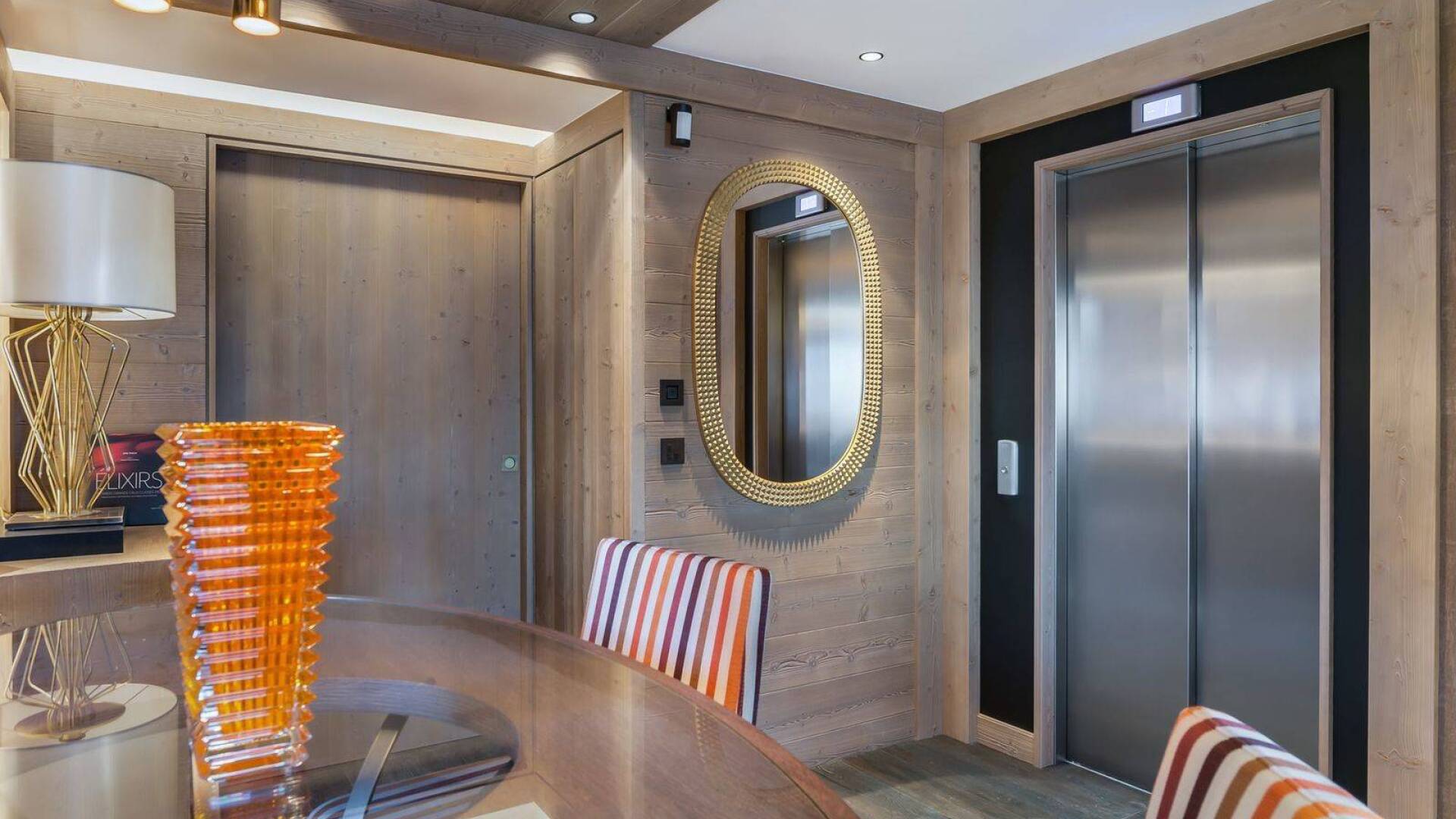 luxury chalet equipped with elevator