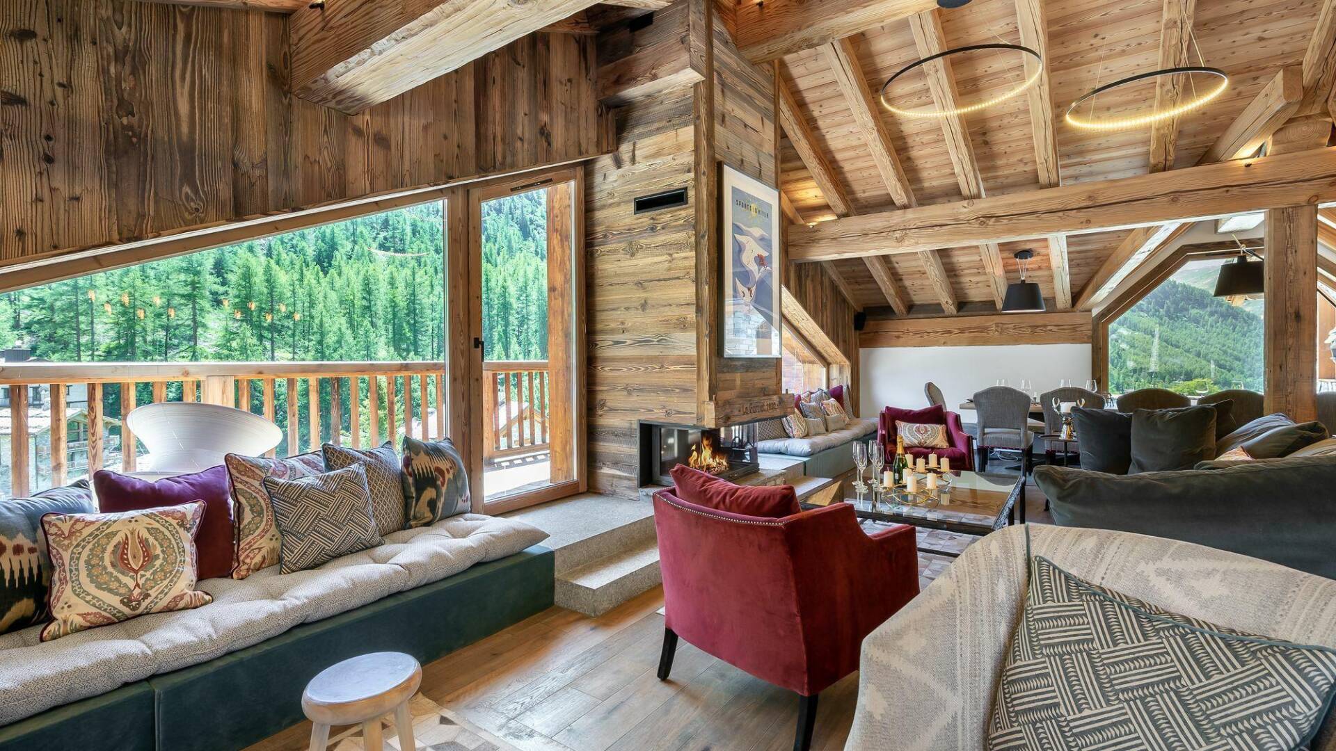 luxury family Chalet Ermione for rent in Val d'Isère, French Alps