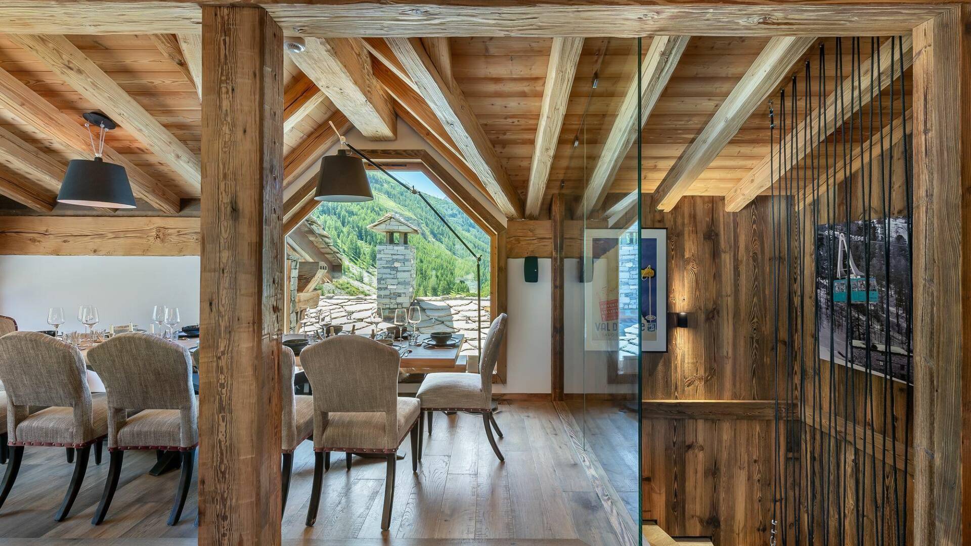 luxury family Chalet Ermione for rent in Val d'Isère, French Alps