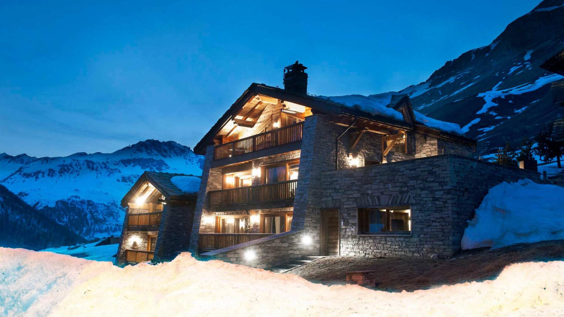 luxury family Chalet Ermione for rent in Val d'Isère, French Alps