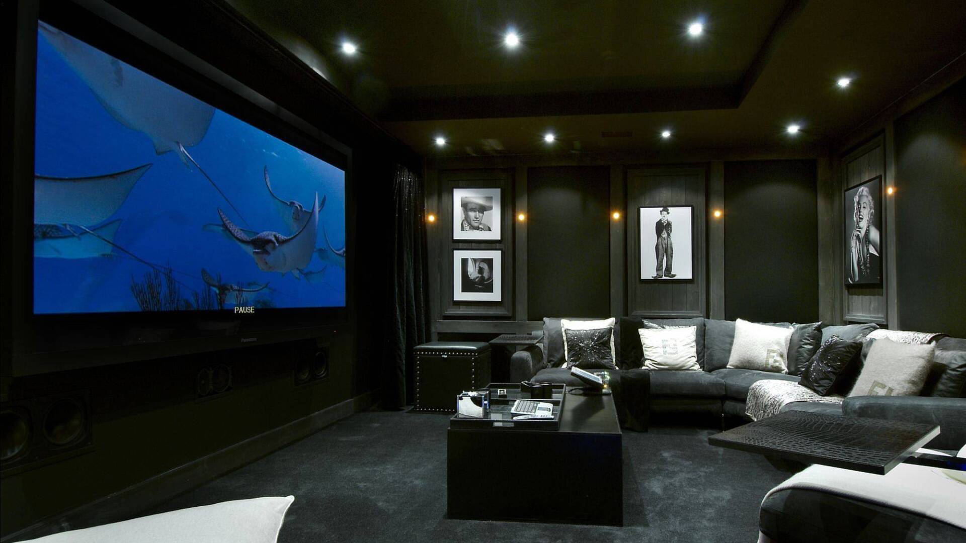 exclusive private cinema room
