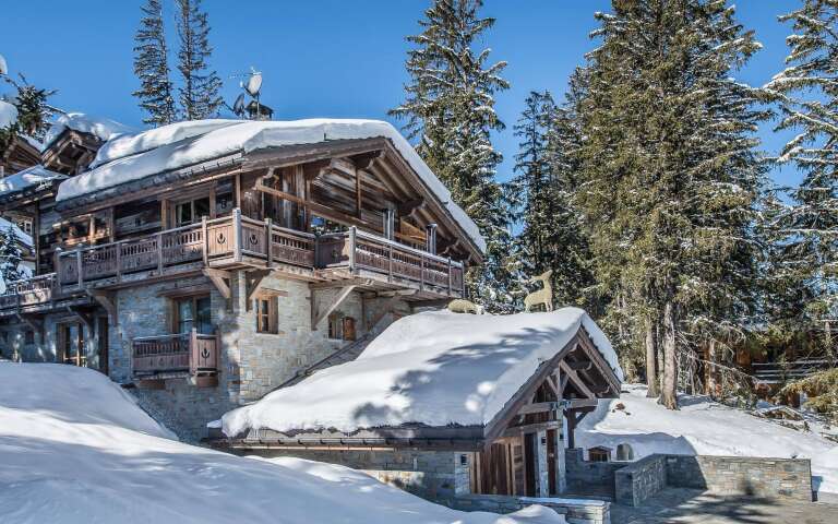 luxury Chalet Ébène for rent in Courchevel, French Alps