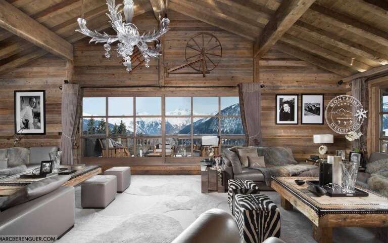 luxury Chalet Ébène for rent in Courchevel, French Alps