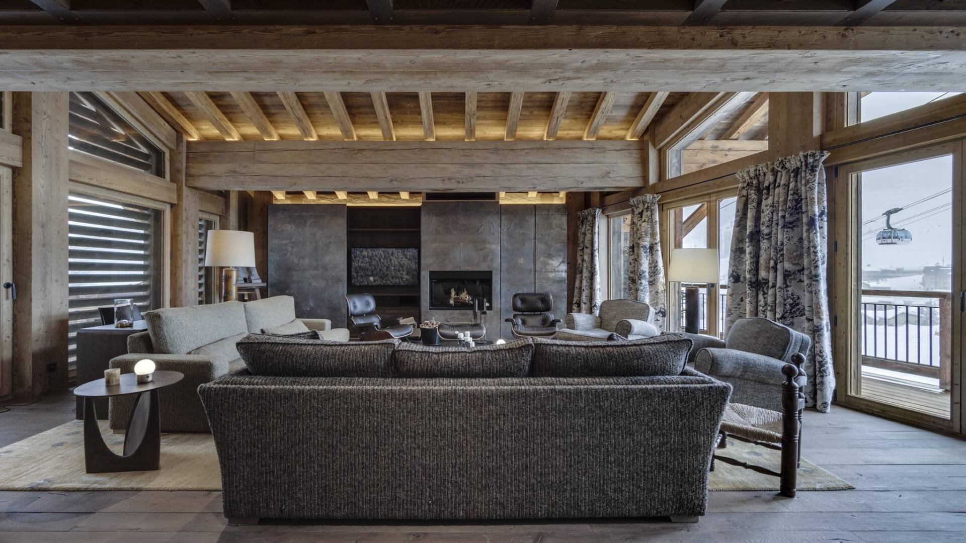 luxury Chalet Aulnes for rent in Val d'Isère, French Alps