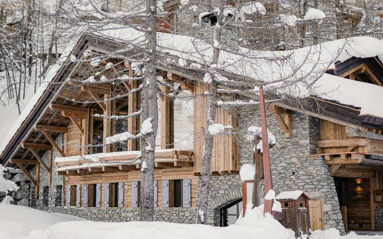 luxury Chalet Rimbau for weekly rentals in Val d'Isère, French Alps