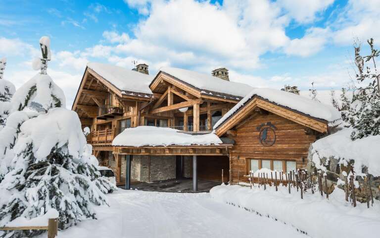 luxury Chalet Pin Blanc for rent in Mèribel, French Alps