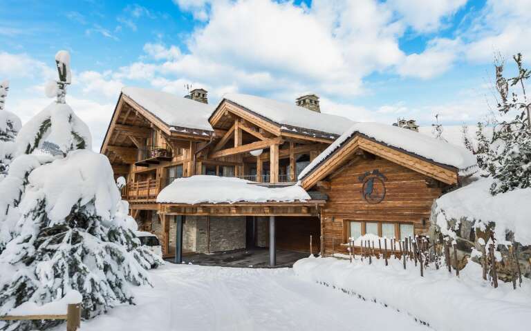 luxury Chalet Pin Blanc for rent in Méribel, French Alps