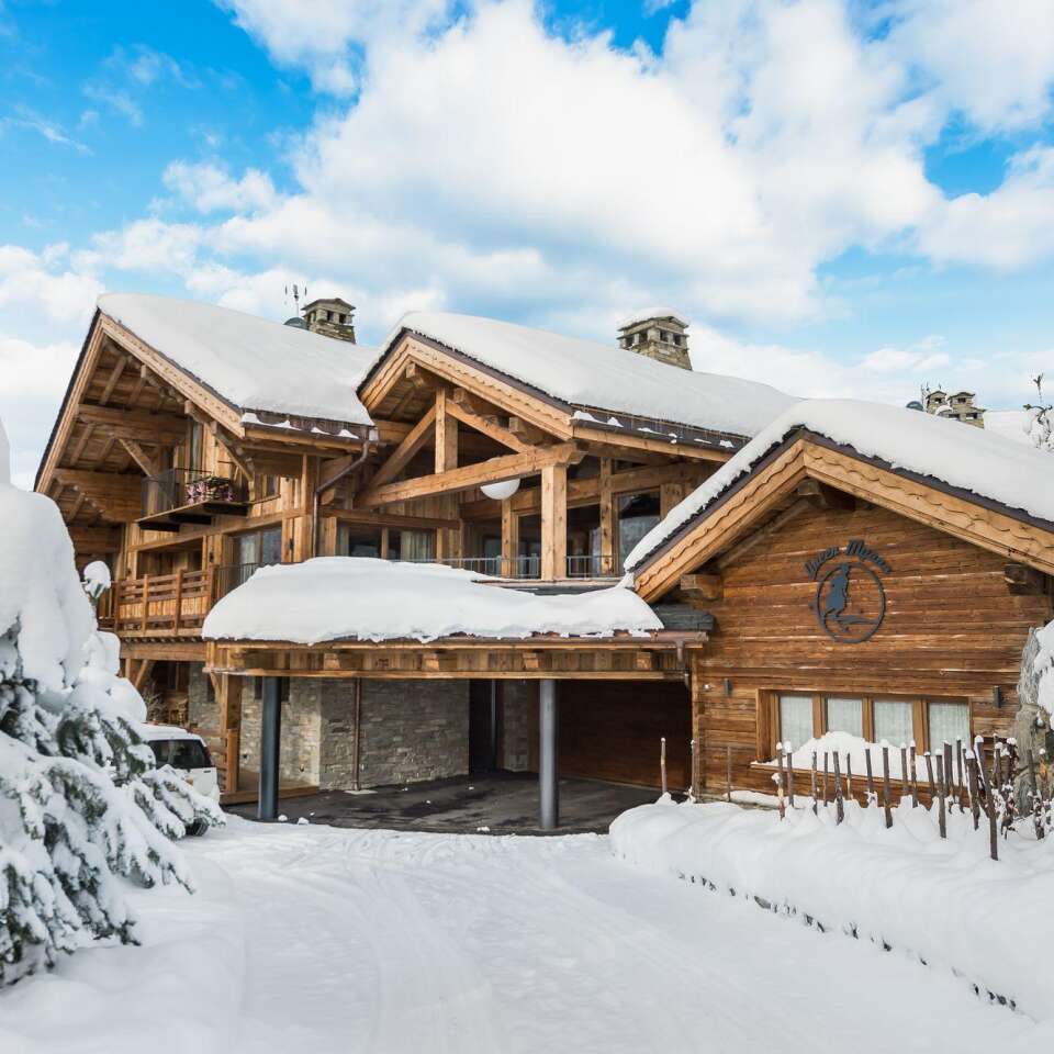 luxury Chalet Pin Blanc for rent in Méribel, French Alps