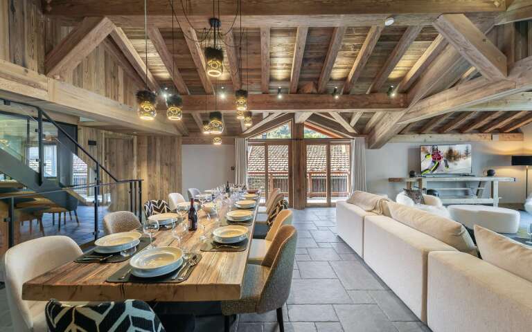 luxury vacation Chalet Iroko for weekly rentals, French Alps