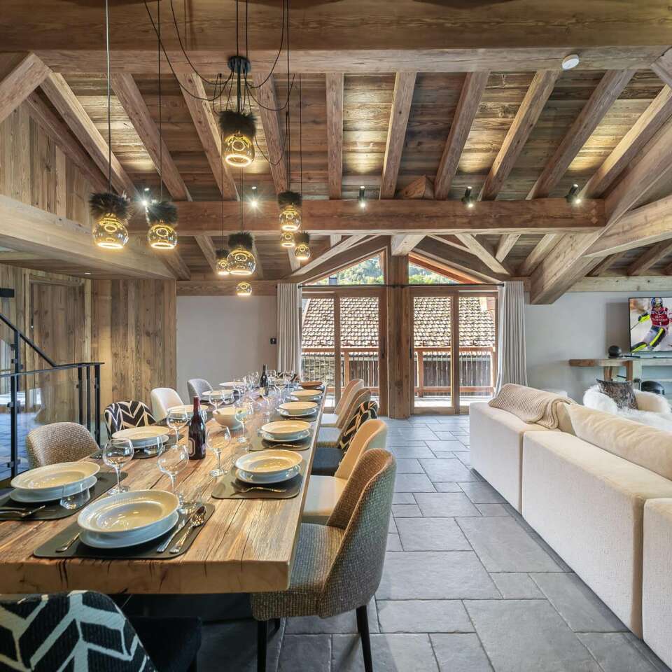 luxury vacation Chalet Iroko for weekly rentals, French Alps