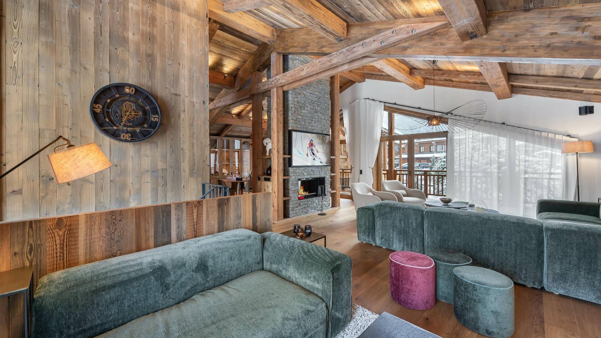 luxury ski resort Chalet Noyer for rent in Courchevel, French Alps