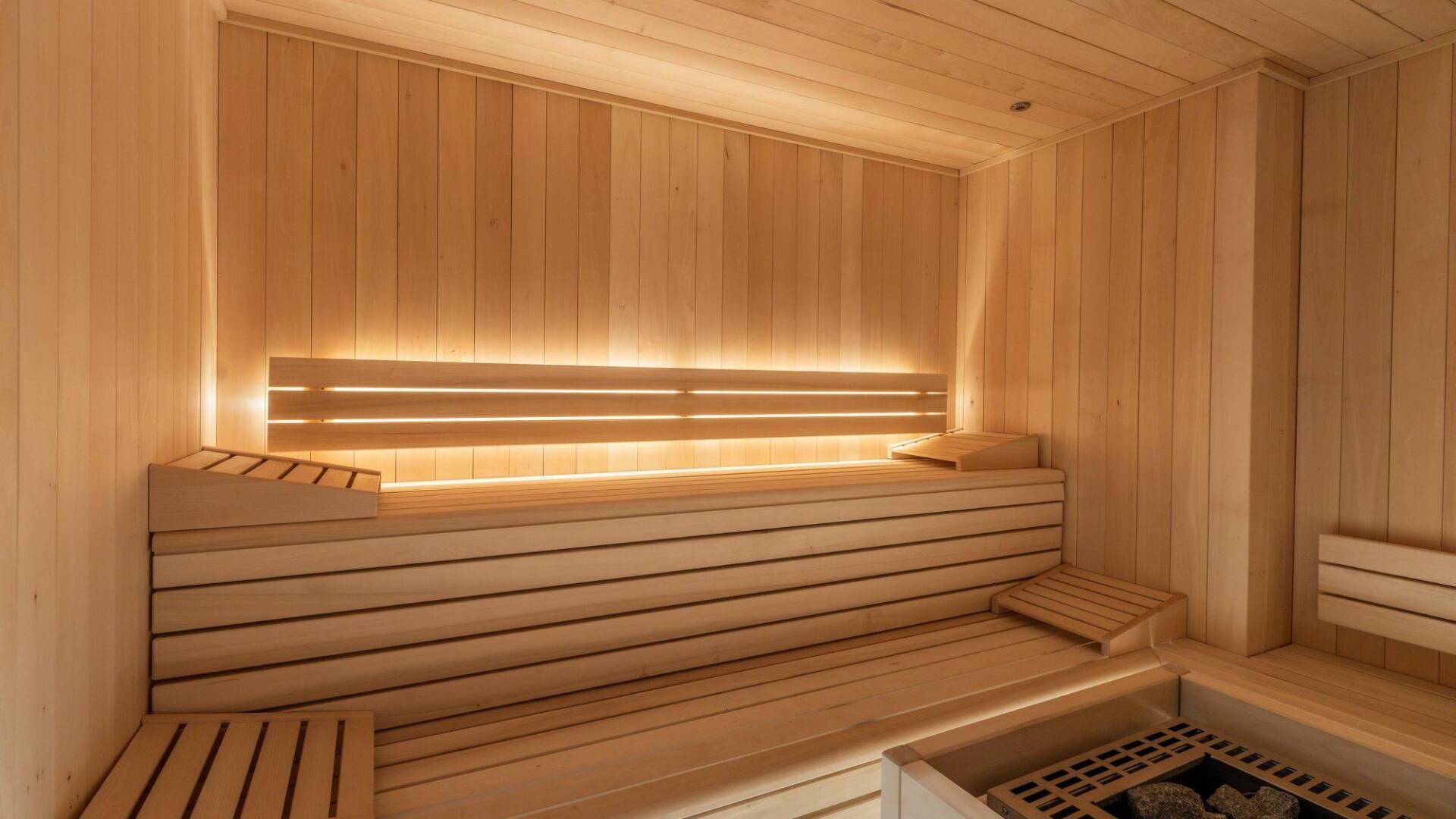 luxury sauna