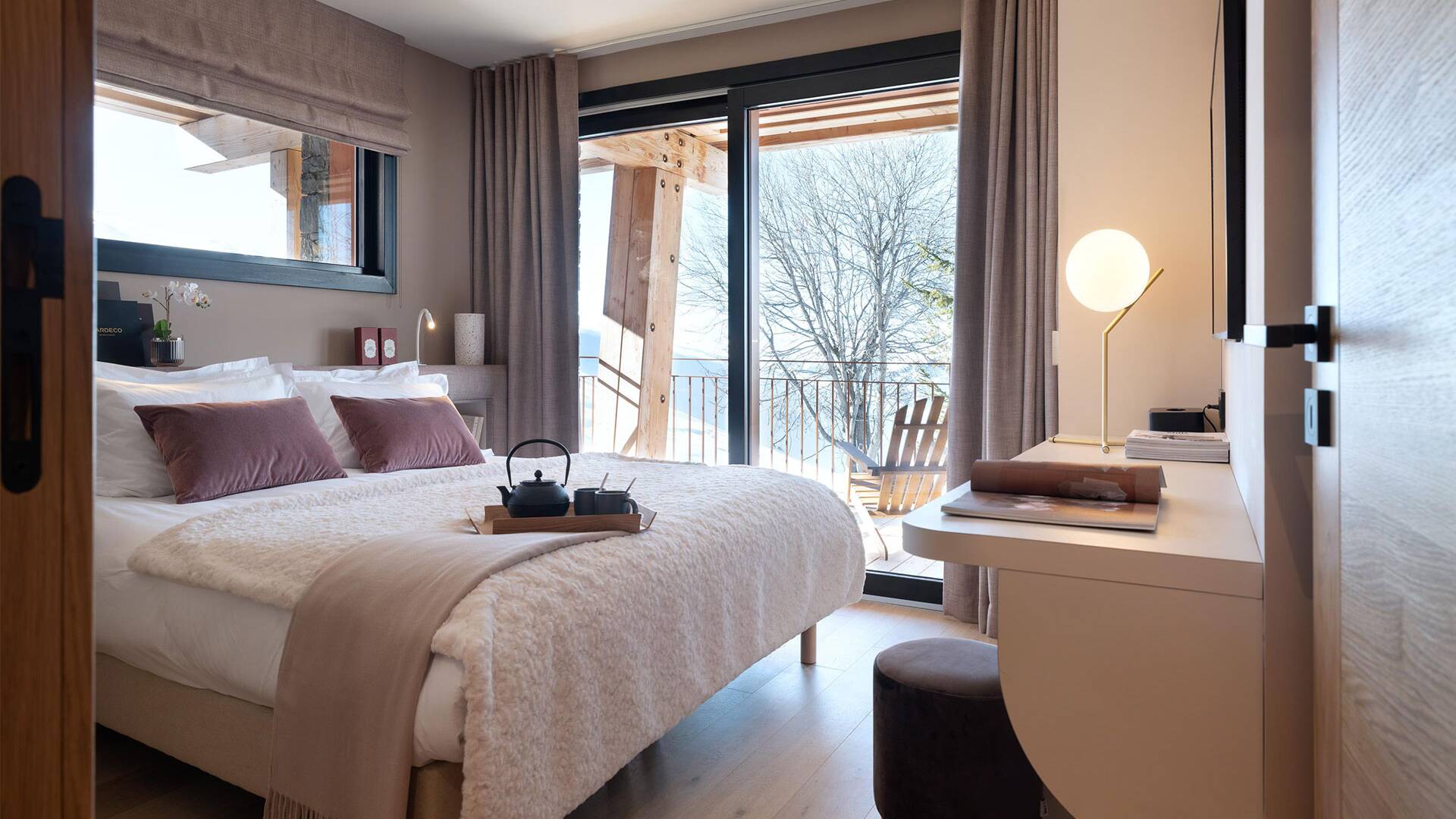 luxury ski resort Chalet Sapin Blanc for rent in Les Arcs, French Alps