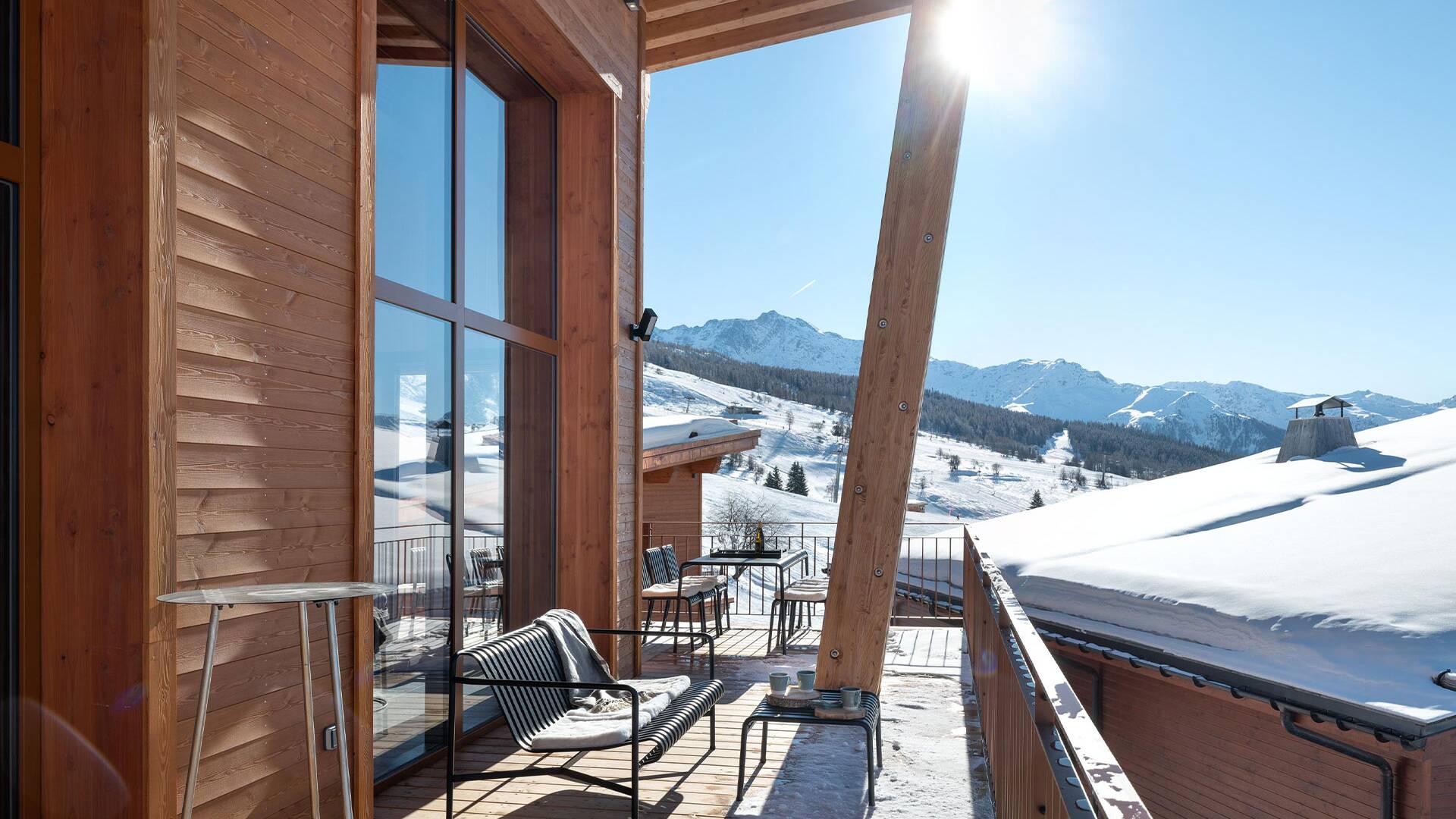 luxury ski resort Chalet Mille for vacation rentals in the French Alps