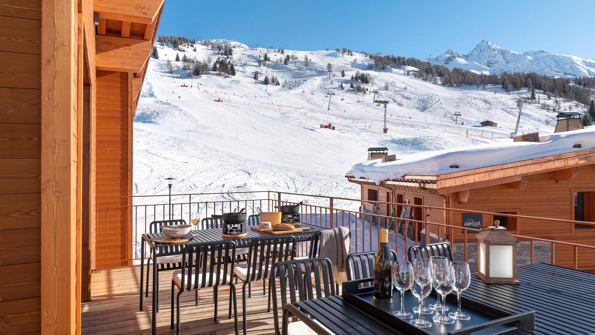 al fresco dining area