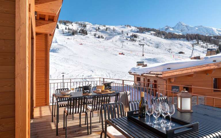 al fresco dining area