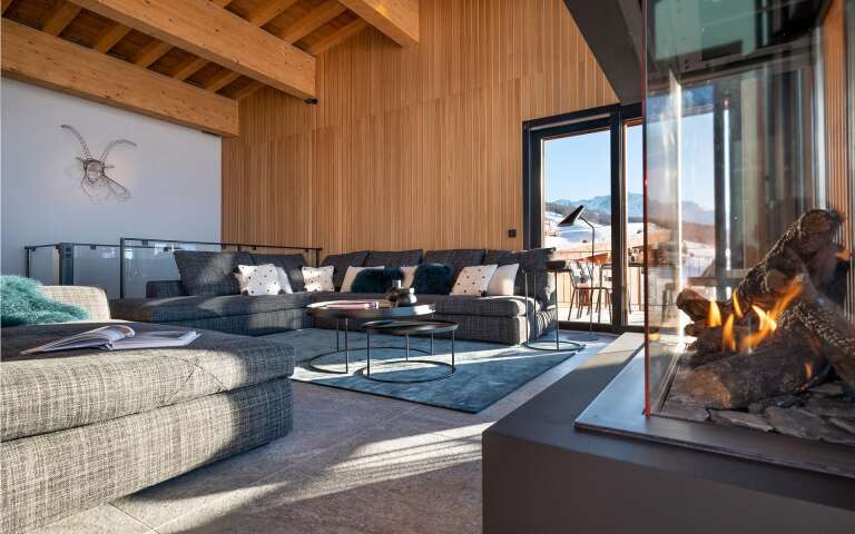 luxury ski resort Chalet Mille for vacation rentals in the French Alps