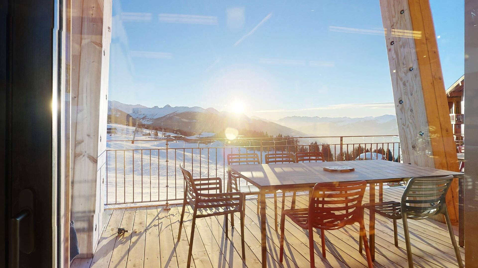 al fresco dining area
