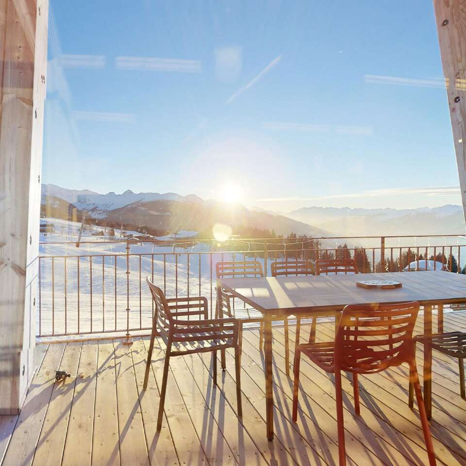 al fresco dining area