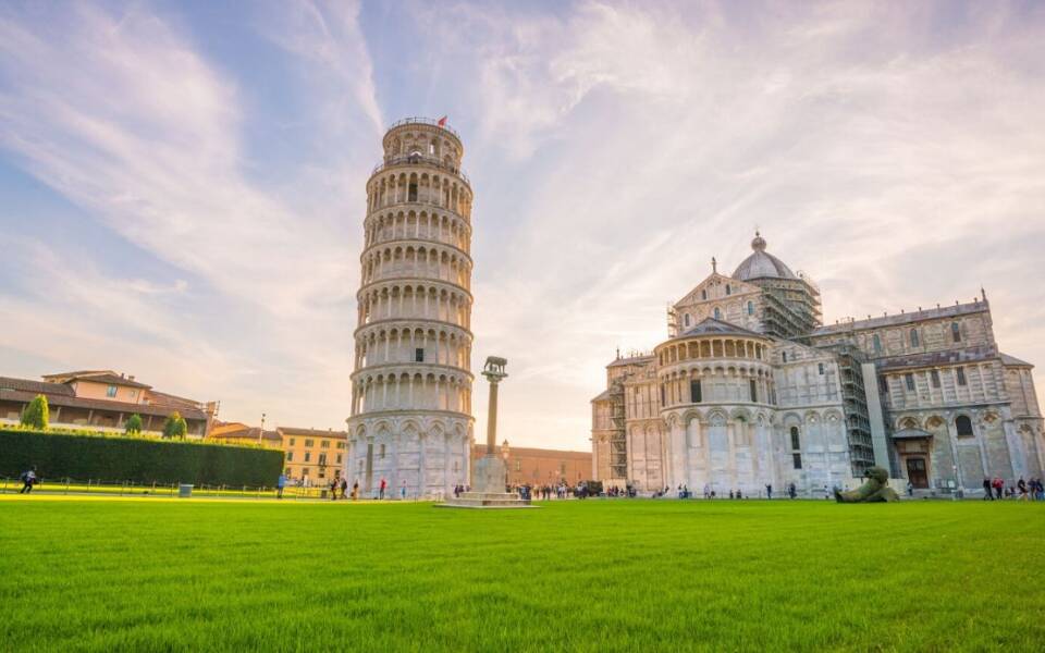 The wonderful Piazza dei Miracoli