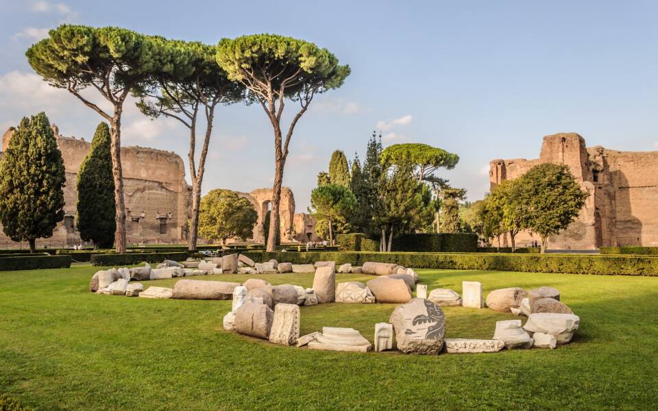 The Baths of Caracalla, Rome