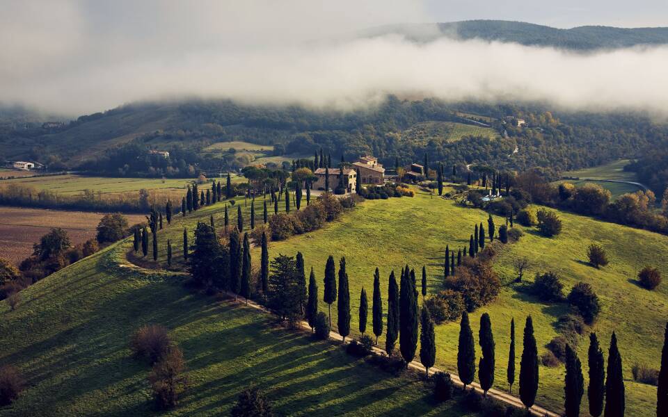 Castello di Reschio, Umbria, Italy. Where the international celebrities hide.