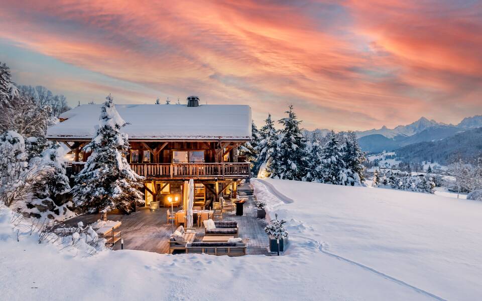 The best luxury ski chalet rentals in Megève, French Alps
