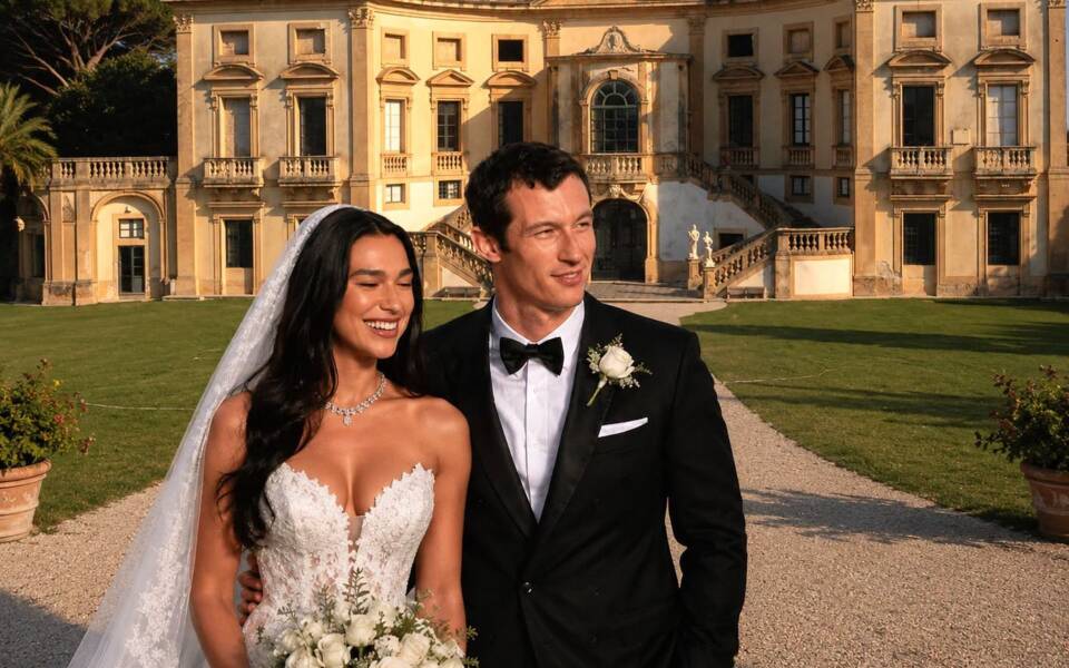 Where did Dua Lipa get married in Italy?