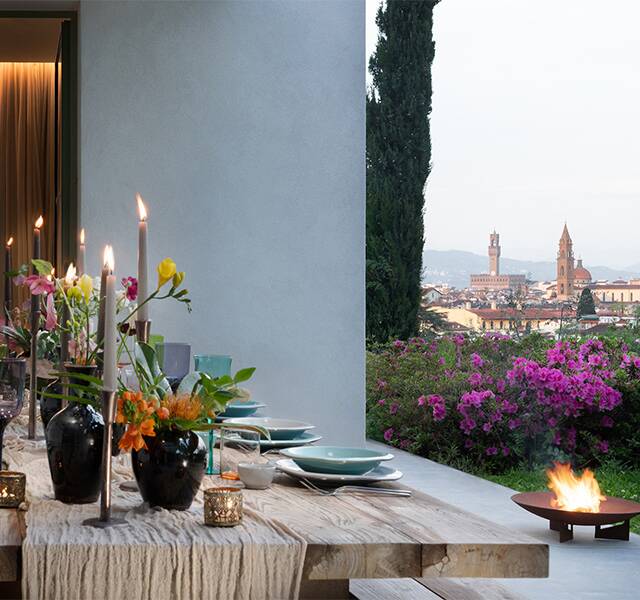 walking distance to village