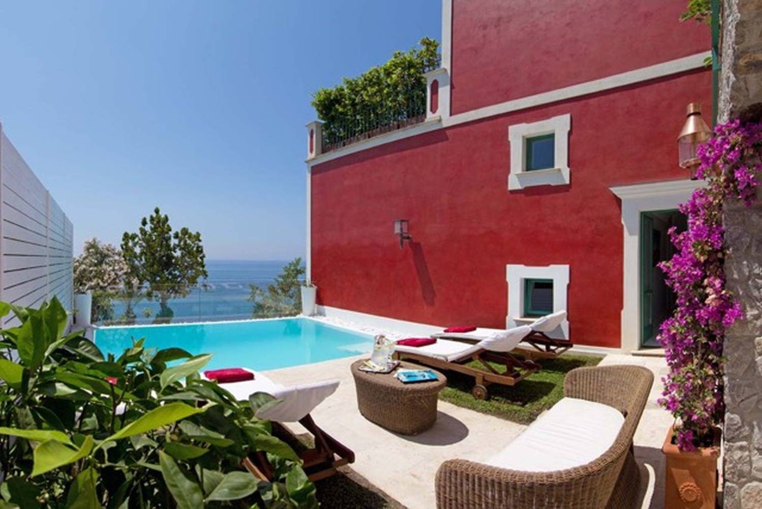 Luxury Villa Il Faro for rent in Amalfi coast, praiano Home In Italy