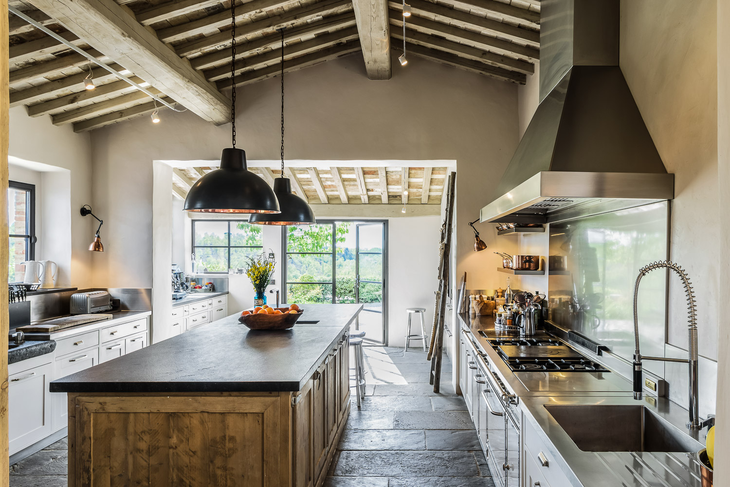 main villa ground floor, fully equipped kitchen